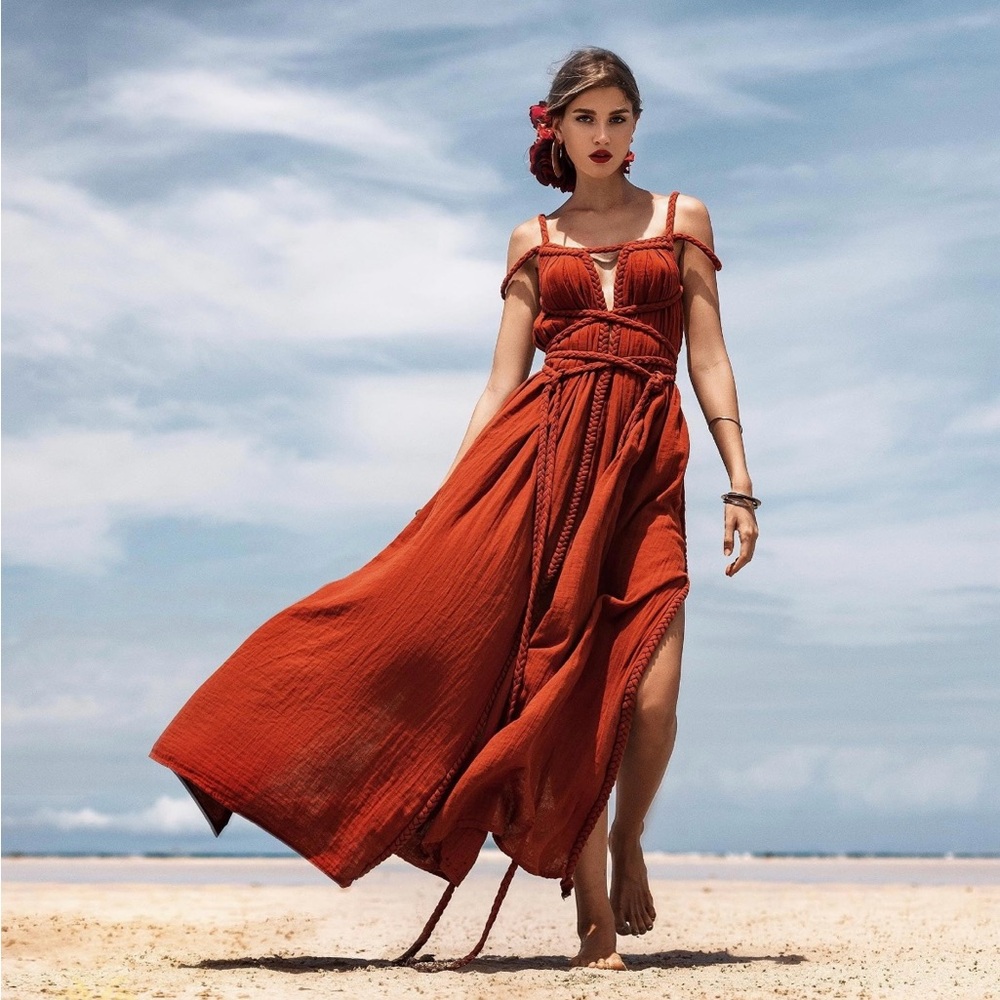 Aya Grecian Dress